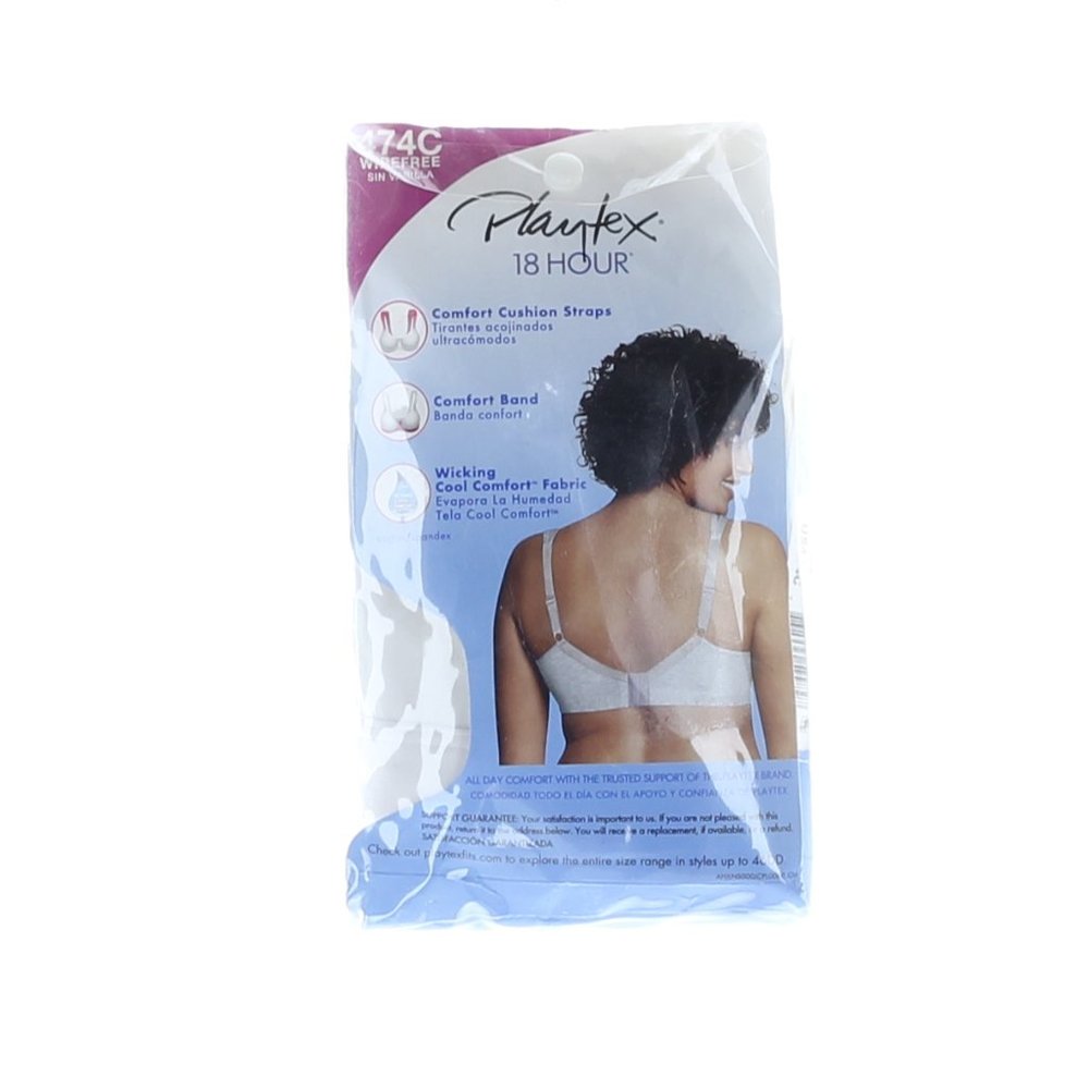 Playtex 18 hour Wirefree Bra 474C - Picture 7 of 7